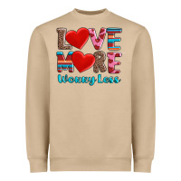 Mushroom love more worry less Heavyweight Sweatshirt - AdoDesignShop