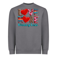 Storm love more worry less Heavyweight Sweatshirt - AdoDesignShop
