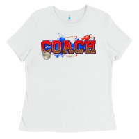 White coach Ladies Tee - texasbilliewilder