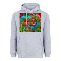 Heather Grey latina mama Heavyweight Hoodie - Jasminsmagicworld