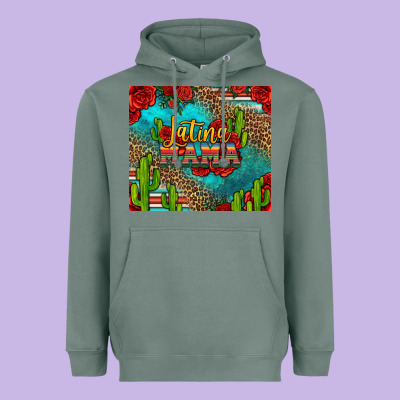 Latina Mama Heavyweight Hoodie Designed By Jasminsmagicworld