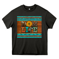 Asphalt mom life leopard cowhide turquoise aztec Heavy Core Tee - Artiststas