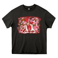 Asphalt be mine rooster Heavy Core Tee - RanaPortraitStore