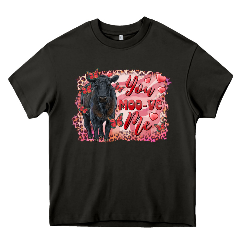 You Moo Ve  Me Black Angus Heavy Core Tee by RanaPortraitStore | Teevron