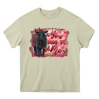 Mossy you moo ve  me black angus Heavy Core Tee - RanaPortraitStore