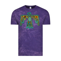 Cloud Purple thunderbird Vintage Tee - JahusDesignShop