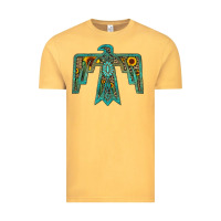 Vintage Mustard thunderbird Vintage Tee - JahusDesignShop