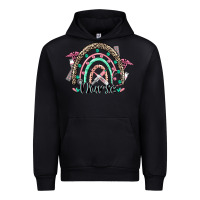 Black nurse rainbow Urban Hoodie - CowGirlArtShop