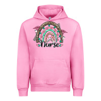 Fuchsia Pink nurse rainbow Urban Hoodie - CowGirlArtShop