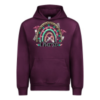 Mauve Wine nurse rainbow Urban Hoodie - CowGirlArtShop