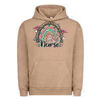 Pigment Burro nurse rainbow Urban Hoodie - CowGirlArtShop
