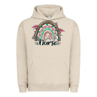 Pigment French Oak nurse rainbow Urban Hoodie - CowGirlArtShop