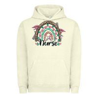 Pigment Pistachio nurse rainbow Urban Hoodie - CowGirlArtShop