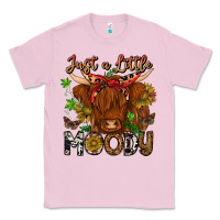 Bubblegum Pink Just a Little Moody Classic Tee - CowhideDigitalArt