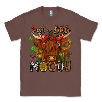 Chestnut Just a Little Moody Classic Tee - CowhideDigitalArt