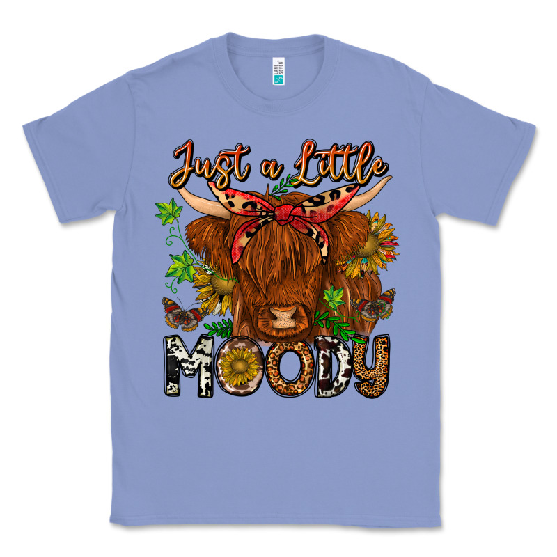 Just A Little Moody Classic Tee by CowhideDigitalArt | Teevron