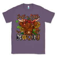 Lavender Just a Little Moody Classic Tee - CowhideDigitalArt