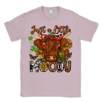 Lilac Just a Little Moody Classic Tee - CowhideDigitalArt