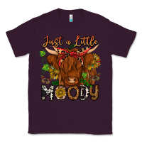 Plum Just a Little Moody Classic Tee - CowhideDigitalArt