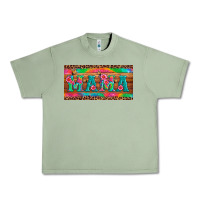 Oil Green mama tie dye license plate template Urban Heavy Tee - Artiststas