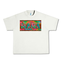 Pistachio mama tie dye license plate template Urban Heavy Tee - Artiststas