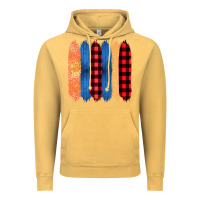 Vintage Mustard Western Farm Life Pattern Brush Stroke Vintage Hoodie - Bettercallsaul