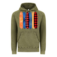 Vintage Olive Western Farm Life Pattern Brush Stroke Vintage Hoodie - Bettercallsaul