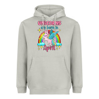 Moon Dust unicorns are born in april Heavyweight Hoodie - Jasminsmagicworld