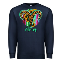 Navy Aries Zodiac Premium Sweatshirt - Bettercallsaul