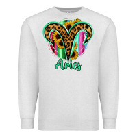 Oatmeal Heather Aries Zodiac Premium Sweatshirt - Bettercallsaul