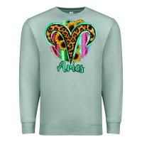 Seafoam Aries Zodiac Premium Sweatshirt - Bettercallsaul