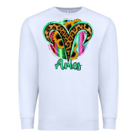 White Aries Zodiac Premium Sweatshirt - Bettercallsaul