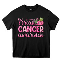 Black breast cancer awareness Heavy Core Tee - Zillion Design Studio