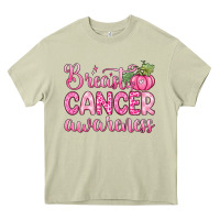 Mossy breast cancer awareness Heavy Core Tee - Zillion Design Studio