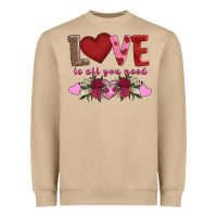 Mushroom love is all you need Heavyweight Sweatshirt - AdoDesignShop