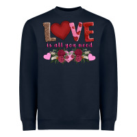 Navy love is all you need Heavyweight Sweatshirt - AdoDesignShop