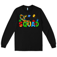 Black support squad Long Sleeve Tee - JahusDesignShop