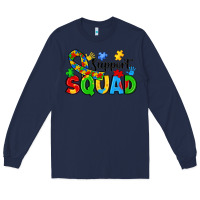 Navy support squad Long Sleeve Tee - JahusDesignShop