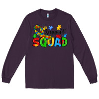 Plum support squad Long Sleeve Tee - JahusDesignShop
