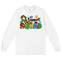White support squad Long Sleeve Tee - JahusDesignShop