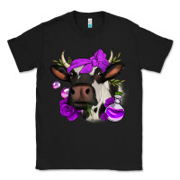 Black halloween roses cow Classic Tee - Jasminsmagicworld