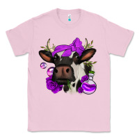 Bubblegum Pink halloween roses cow Classic Tee - Jasminsmagicworld