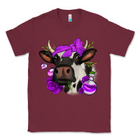 Burgundy halloween roses cow Classic Tee - Jasminsmagicworld