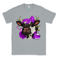 Heather Grey halloween roses cow Classic Tee - Jasminsmagicworld