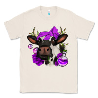 Natural halloween roses cow Classic Tee - Jasminsmagicworld