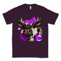 Plum halloween roses cow Classic Tee - Jasminsmagicworld