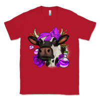 Red halloween roses cow Classic Tee - Jasminsmagicworld
