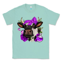 Seafoam halloween roses cow Classic Tee - Jasminsmagicworld