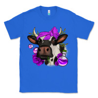 True Royal halloween roses cow Classic Tee - Jasminsmagicworld