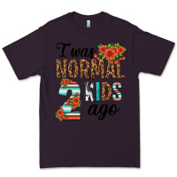 Plum i was normal two kids ago Premium Tee - texasbilliewilder